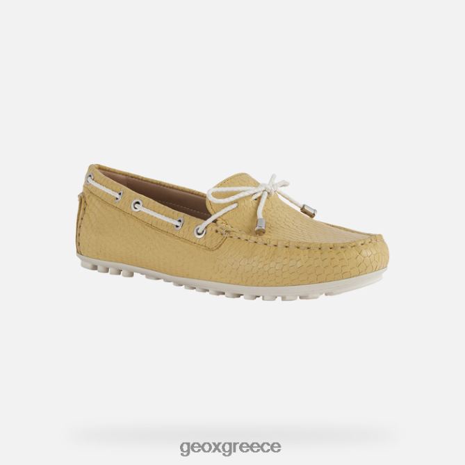 4DBLR0467 ανοιχτό κίτρινο/λευκό Geox Leelyan γυναίκα
