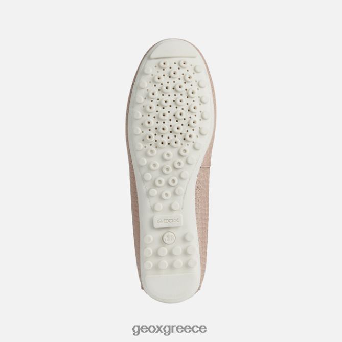 4DBLR0468 σκούρο δέρμα / υπόλευκο Geox Leelyan γυναίκα