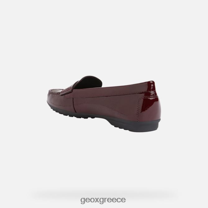 4DBLR0503 μπορντό Geox ηλίδια γυναίκα