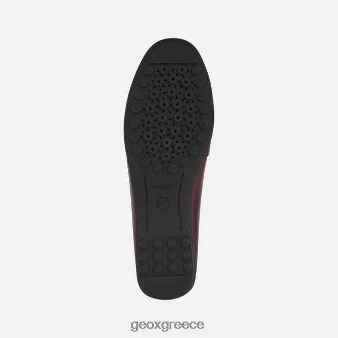 4DBLR0503 μπορντό Geox ηλίδια γυναίκα