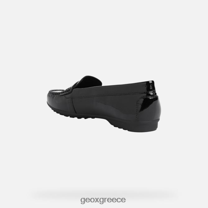 4DBLR0504 μαύρος Geox ηλίδια γυναίκα