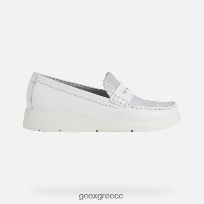 4DBLR0548 άσπρο Geox γυναίκα αρλάρα