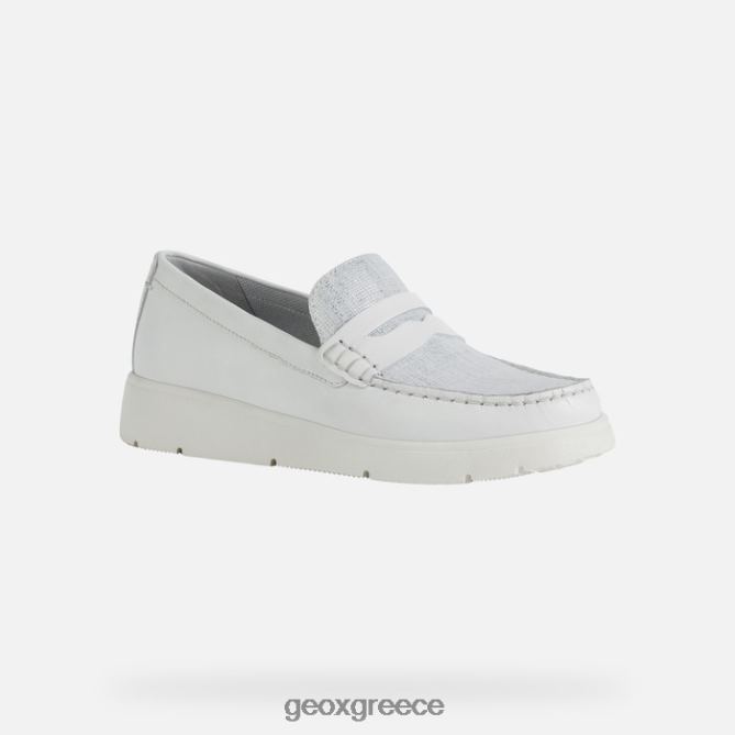 4DBLR0548 άσπρο Geox γυναίκα αρλάρα