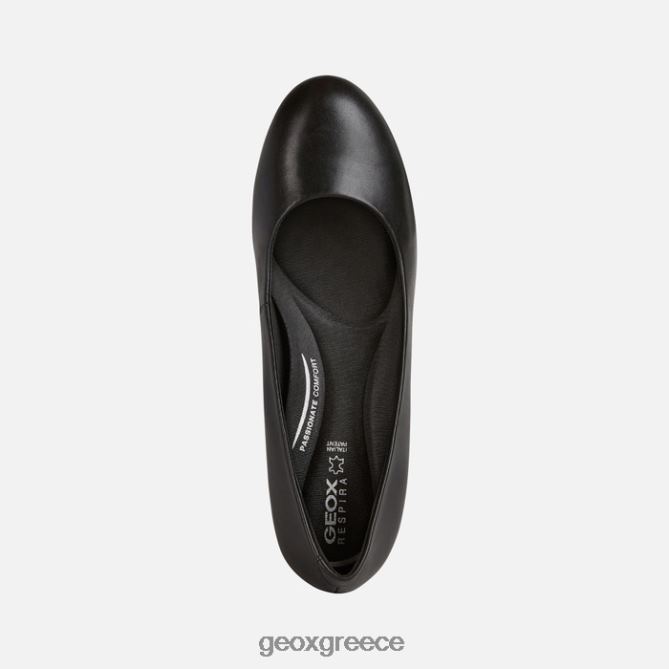 4DBLR01702 μαύρος Geox γυναίκα eleana