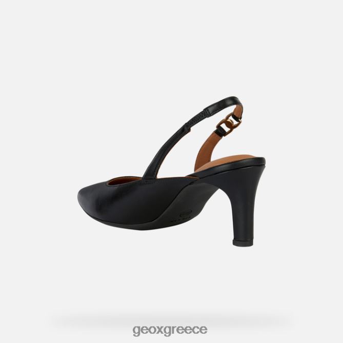 4DBLR0290 μαύρος Geox γυναίκα bibbiana