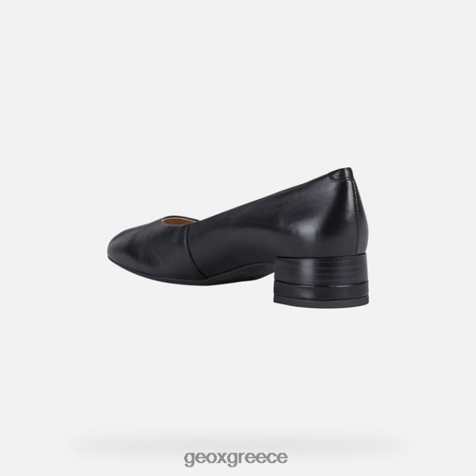 4DBLR0363 μαύρος Geox chloo μέση γυναίκα