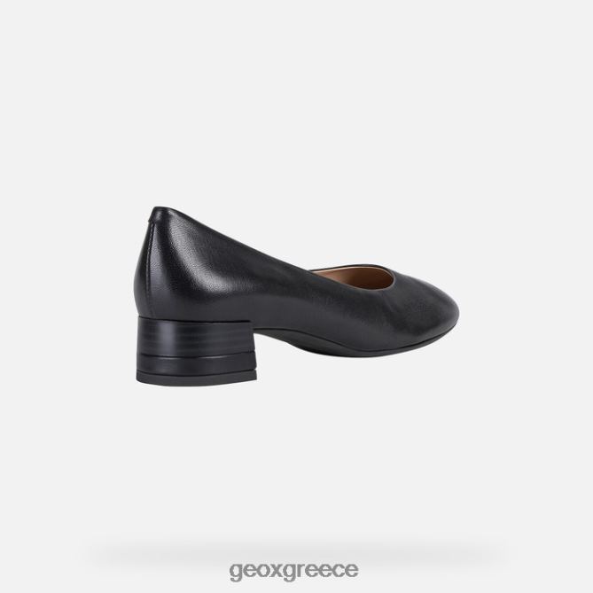 4DBLR0363 μαύρος Geox chloo μέση γυναίκα