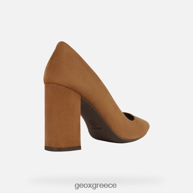 4DBLR0489 κονιάκ Geox bigliana 90 γυναίκα