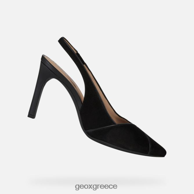 4DBLR0609 μαύρος Geox γυναίκα φαβιόλα