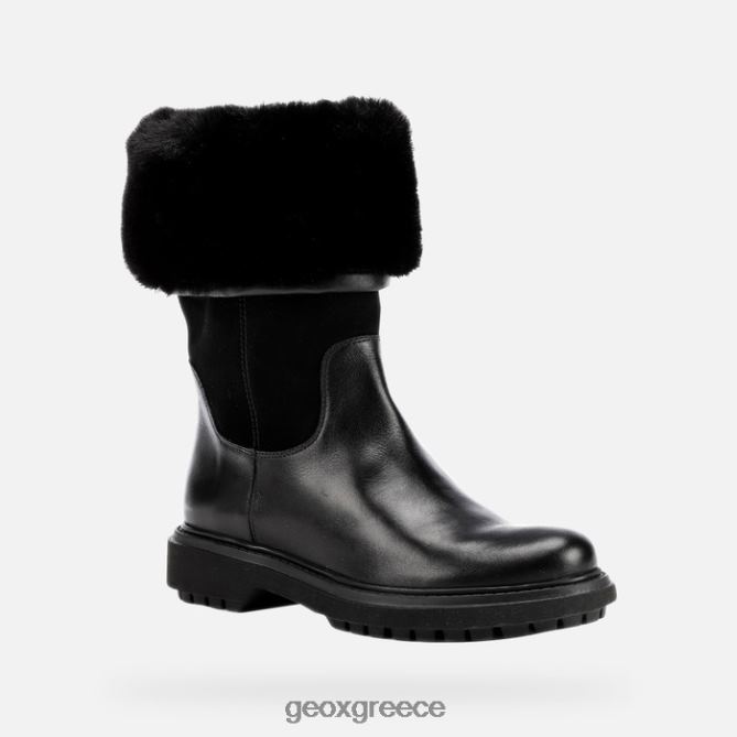 4DBLR017 μαύρος Geox άσπιλη γυναίκα άβξ