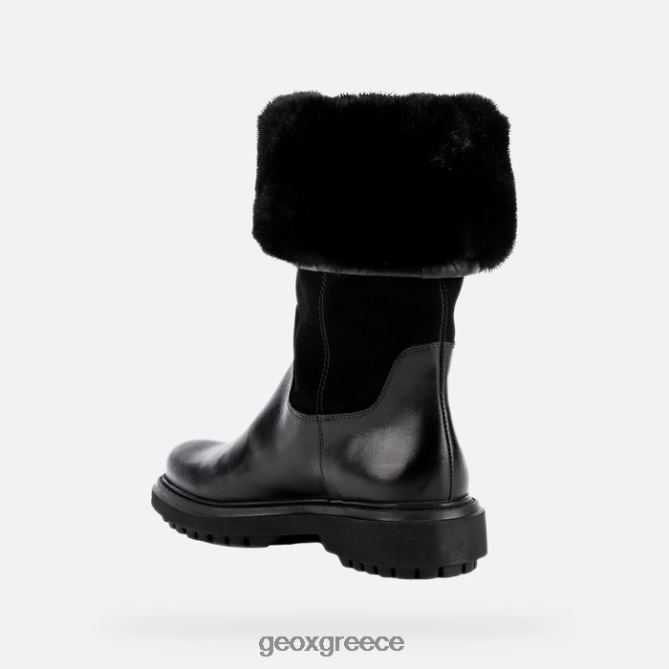 4DBLR017 μαύρος Geox άσπιλη γυναίκα άβξ