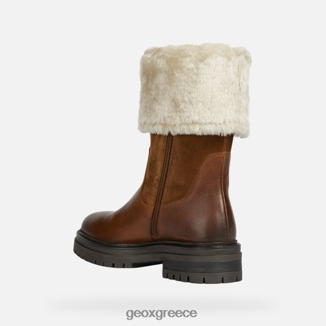 4DBLR0221 κονιάκ Geox γυναίκα ιριδέα