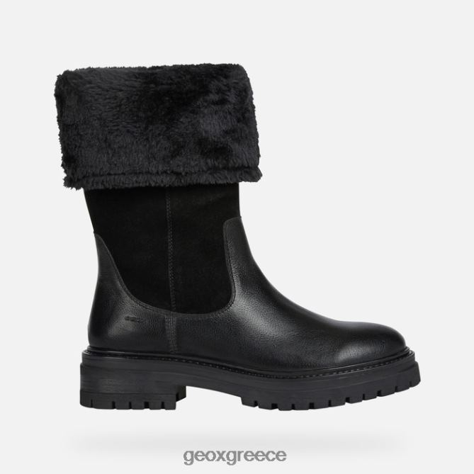 4DBLR0222 μαύρος Geox γυναίκα ιριδέα