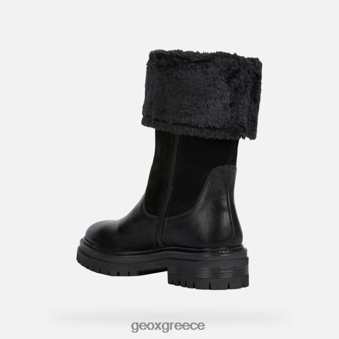 4DBLR0222 μαύρος Geox γυναίκα ιριδέα