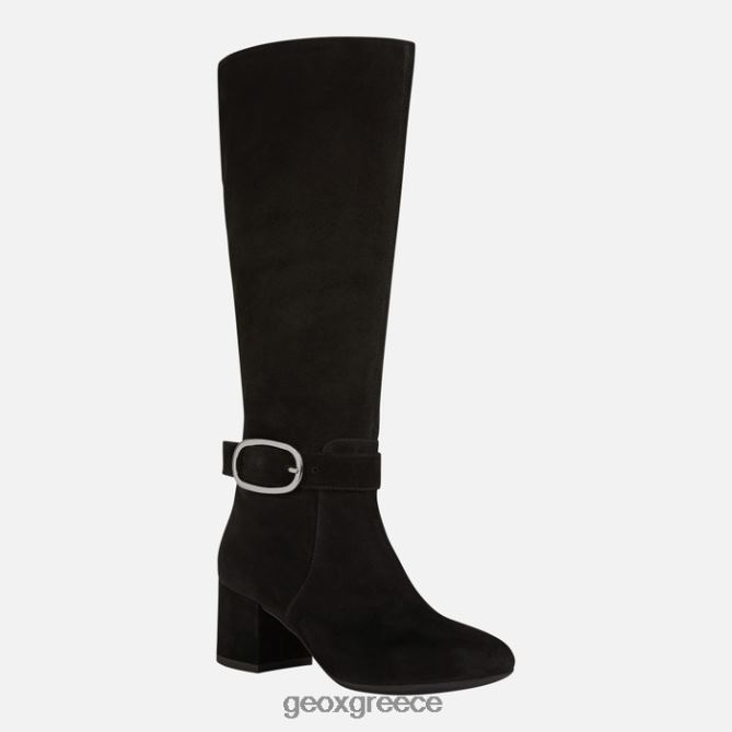 4DBLR0292 μαύρος Geox γυναίκα eleana