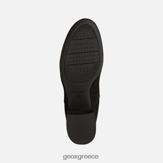 4DBLR0292 μαύρος Geox γυναίκα eleana