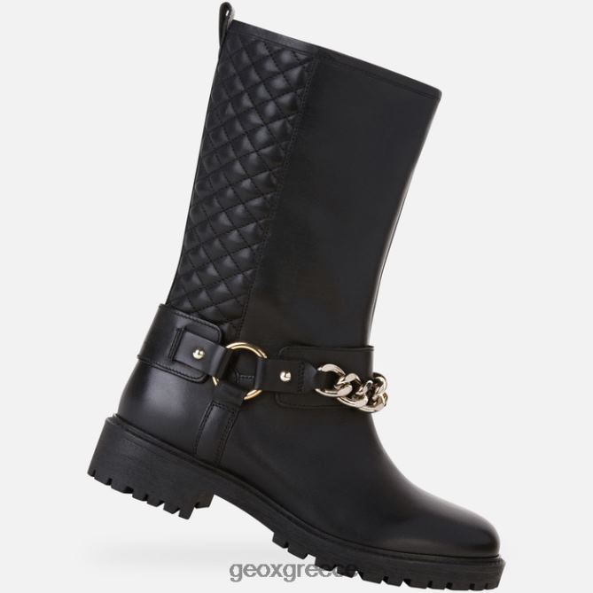 4DBLR0320 μαύρος Geox γυναίκα hoara