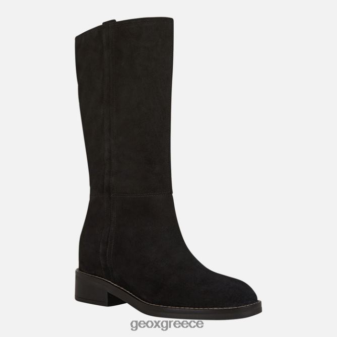 4DBLR0333 μαύρος Geox larysse γυναίκα