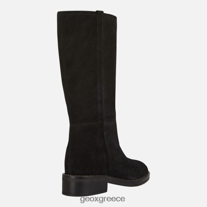 4DBLR0333 μαύρος Geox larysse γυναίκα