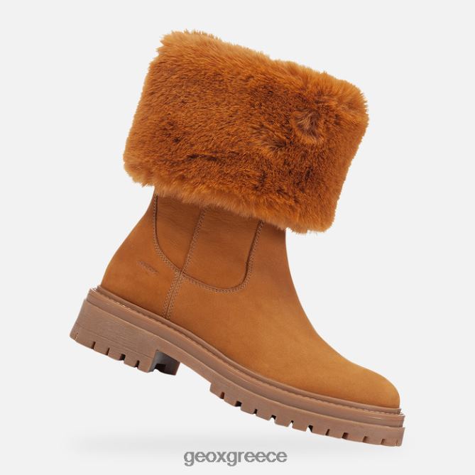 4DBLR0361 κονιάκ Geox γυναίκα ιριδέα