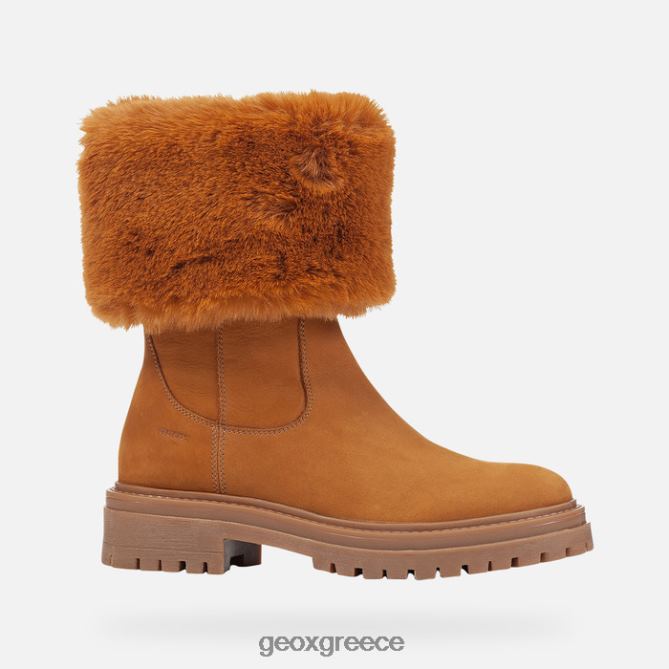 4DBLR0361 κονιάκ Geox γυναίκα ιριδέα