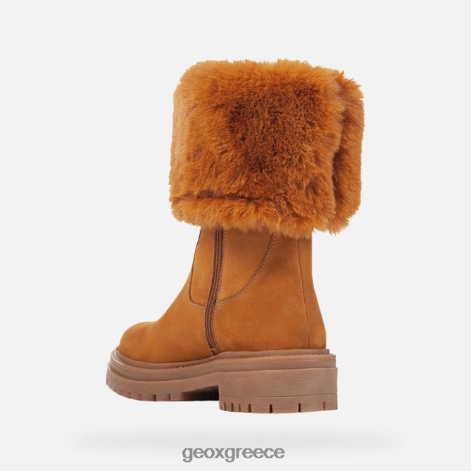 4DBLR0361 κονιάκ Geox γυναίκα ιριδέα