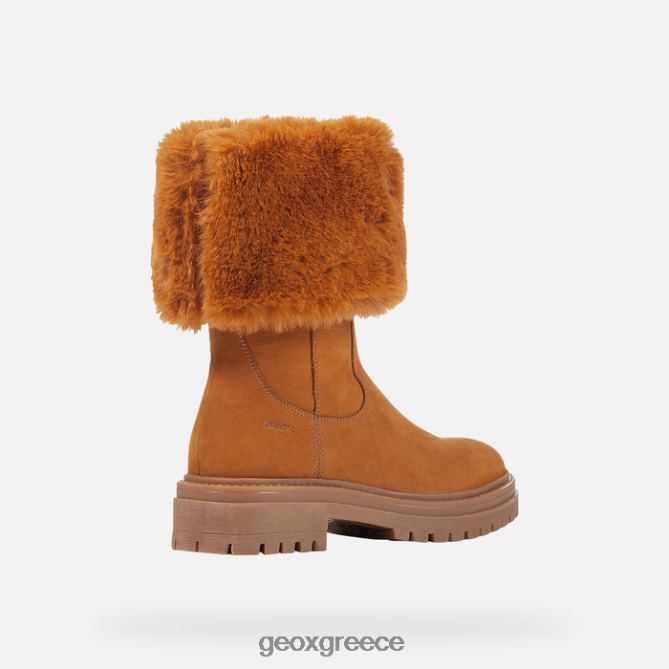 4DBLR0361 κονιάκ Geox γυναίκα ιριδέα