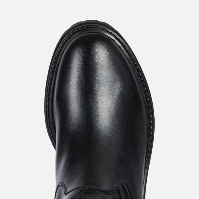 4DBLR0374 μαύρος Geox γυναίκα ιριδέα