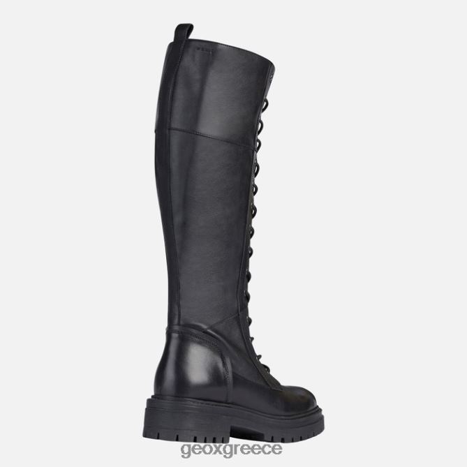 4DBLR0438 μαύρος Geox γυναίκα ιριδέα