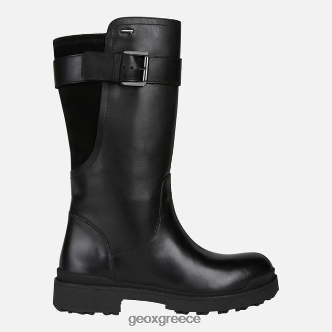4DBLR052 μαύρος Geox γυναίκα abx nevegal