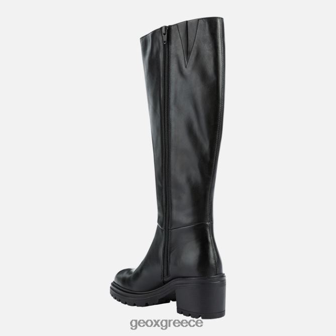 4DBLR074 μαύρος Geox γυναίκα Damiana