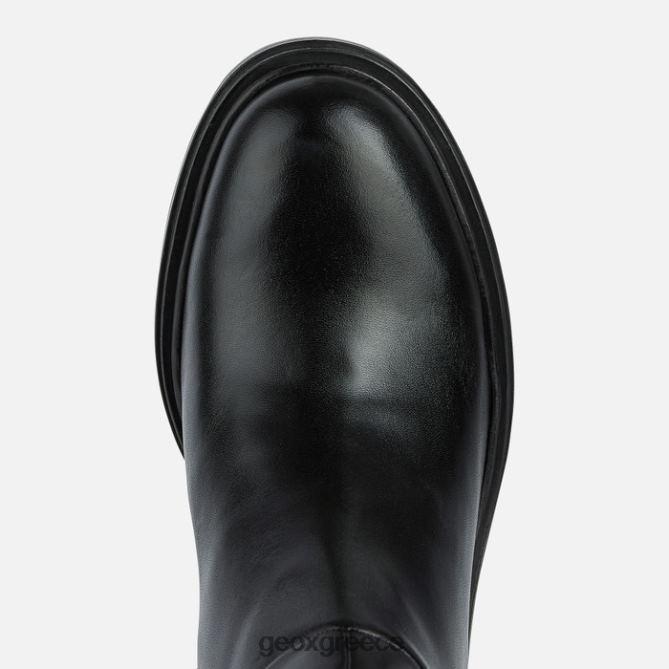 4DBLR074 μαύρος Geox γυναίκα Damiana