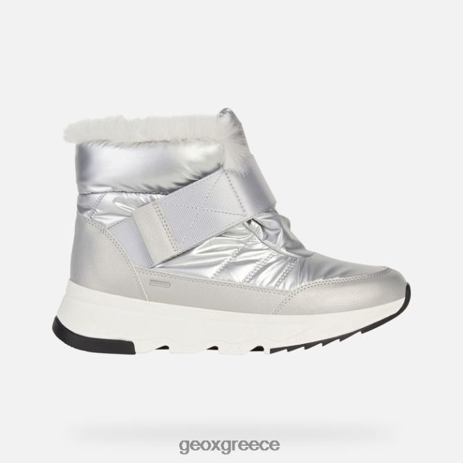 4DBLR01703 ασημί/ανοιχτό γκρι Geox φαλένα abx γυναίκα