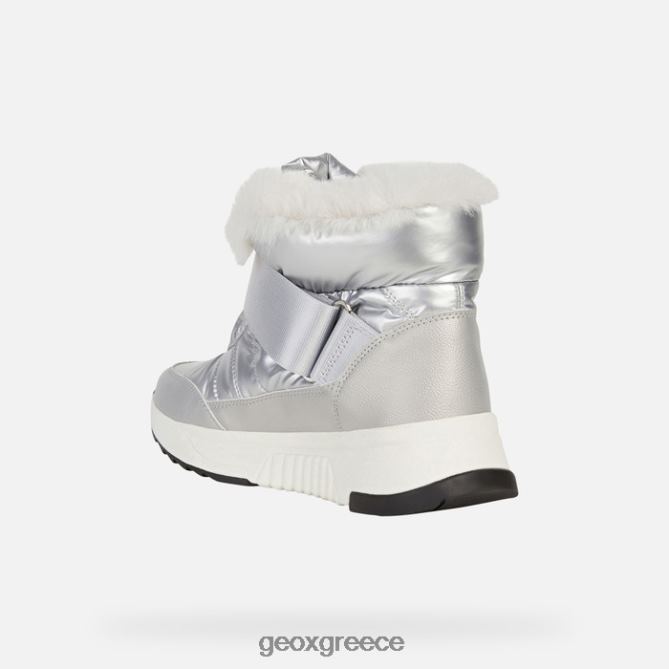4DBLR01703 ασημί/ανοιχτό γκρι Geox φαλένα abx γυναίκα