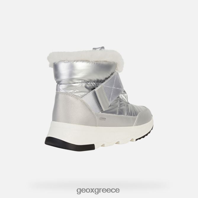 4DBLR01703 ασημί/ανοιχτό γκρι Geox φαλένα abx γυναίκα
