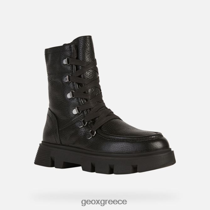 4DBLR01708 μαύρος Geox άγρια ​​γυναίκα