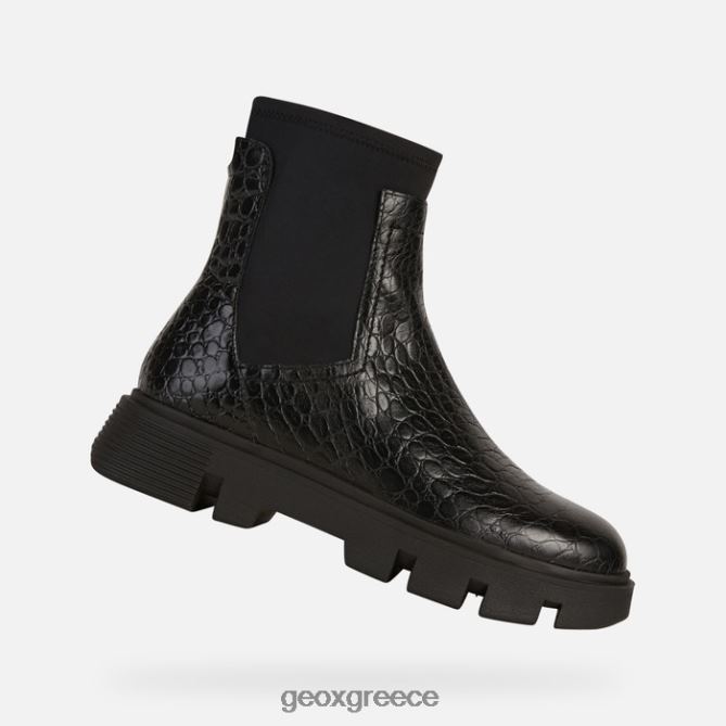 4DBLR01717 μαύρος Geox άγρια ​​γυναίκα