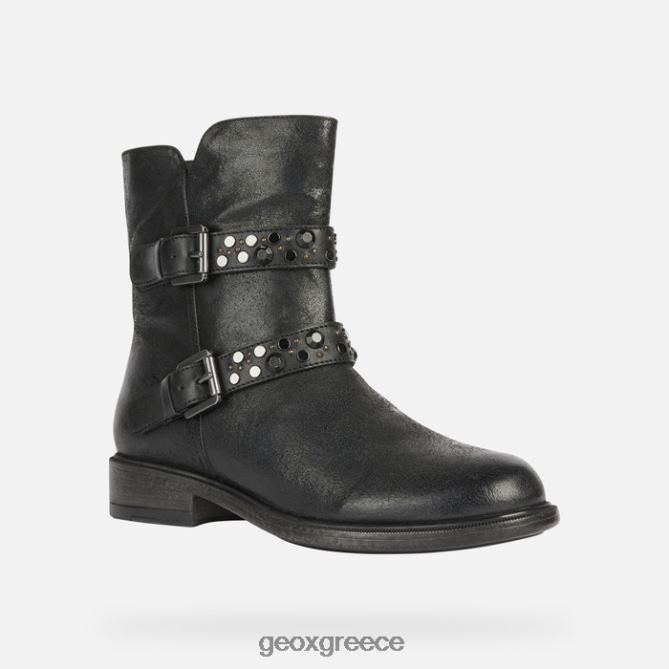 4DBLR01718 μαύρος Geox γυναίκα catria