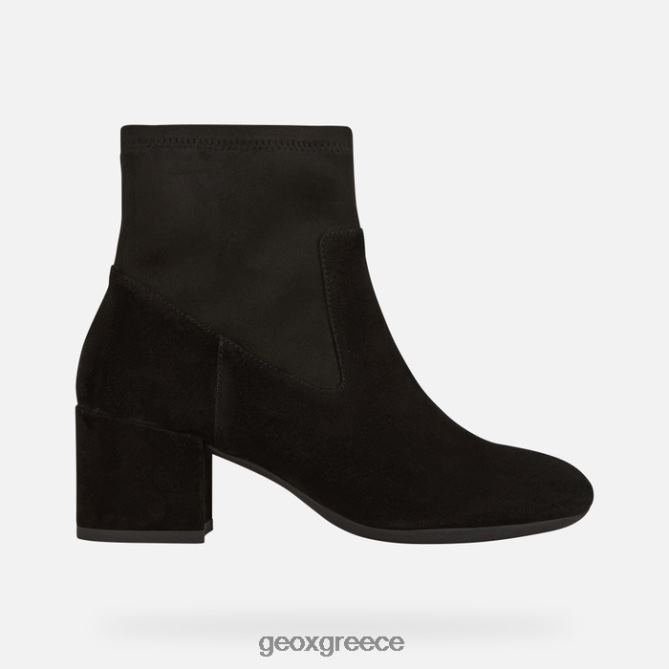 4DBLR01719 μαύρος Geox γυναίκα eleana