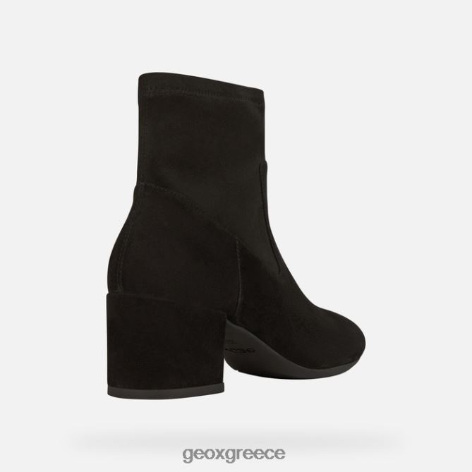 4DBLR01719 μαύρος Geox γυναίκα eleana