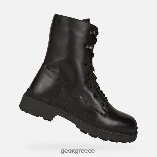 4DBLR0219 μαύρος Geox γυναίκα abx nevegal