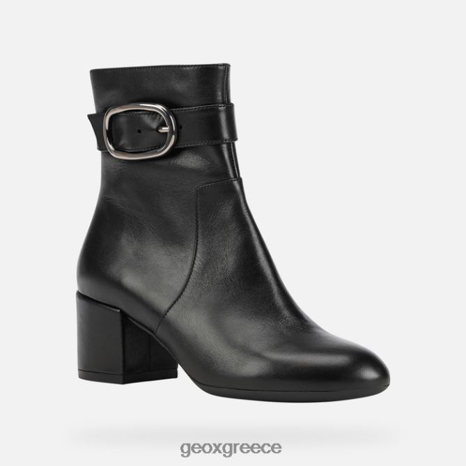 4DBLR0237 μαύρος Geox γυναίκα eleana