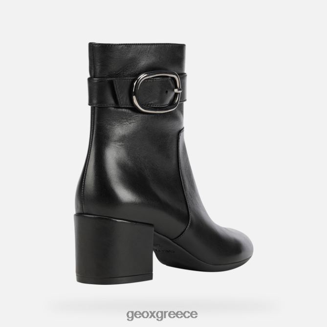4DBLR0237 μαύρος Geox γυναίκα eleana