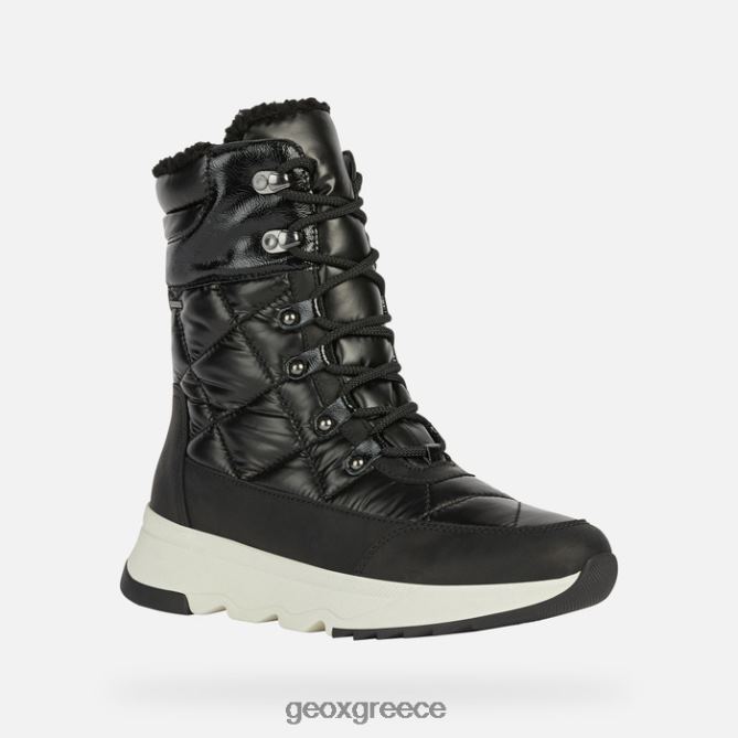 4DBLR0241 μαύρος Geox φαλένα abx γυναίκα