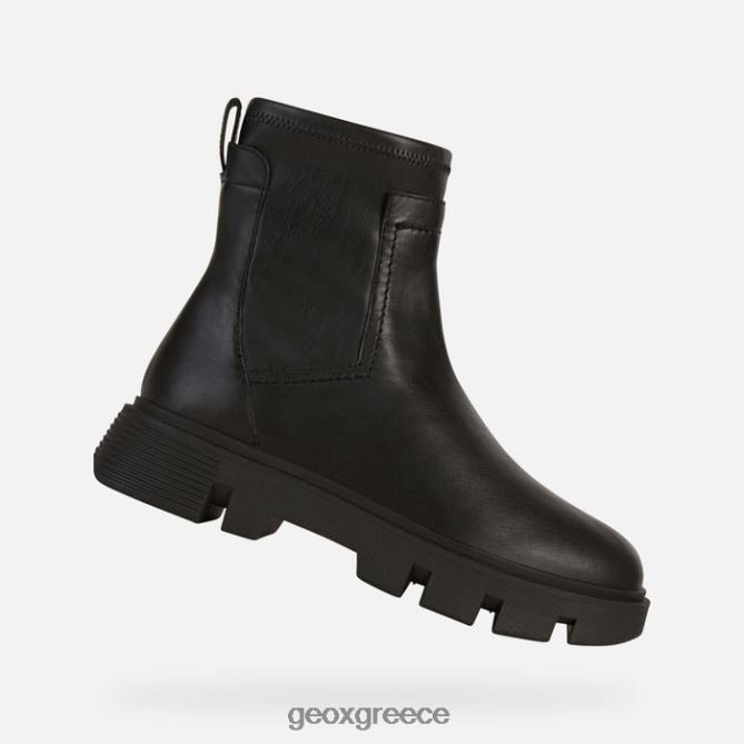 4DBLR0256 μαύρος Geox άγρια ​​γυναίκα