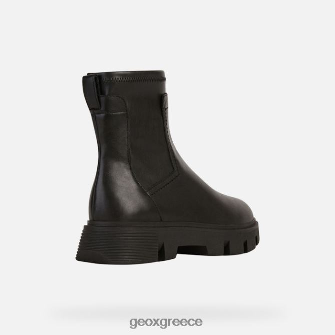 4DBLR0256 μαύρος Geox άγρια ​​γυναίκα