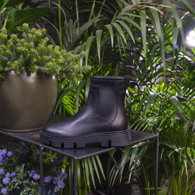 4DBLR0256 μαύρος Geox άγρια ​​γυναίκα