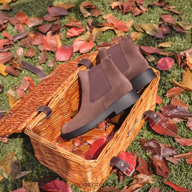 4DBLR0293 καφές Geox spherica ec1 γυναίκα