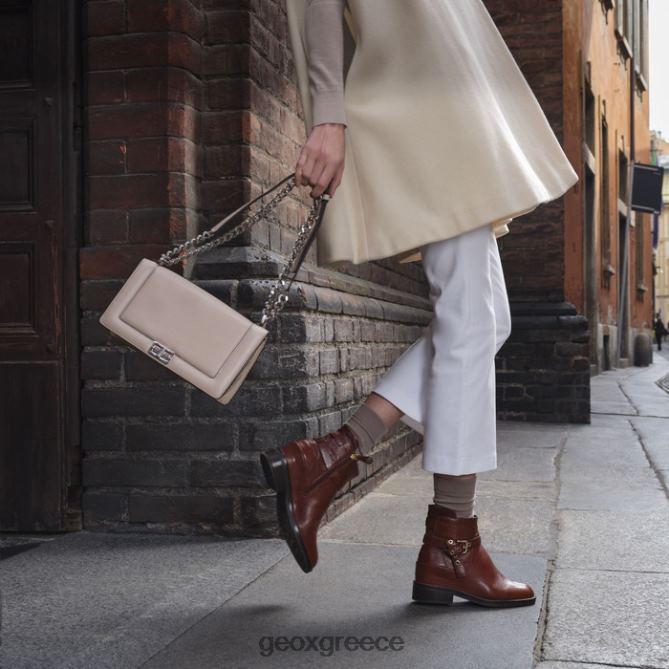 4DBLR0316 καφέ Geox larysse γυναίκα