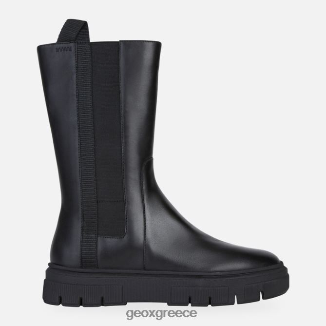 4DBLR0384 μαύρος Geox ισότη γυναίκα